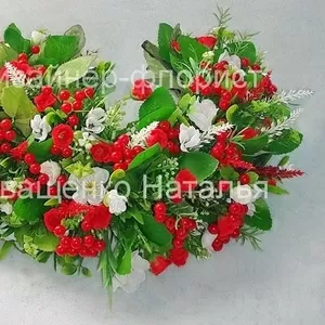 Венок в украинском стиле