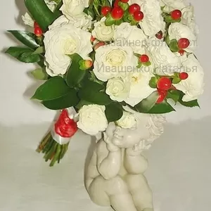 Свадебный букет в украинском стиле