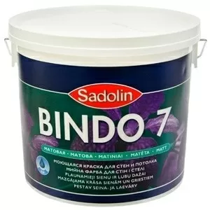 Sadolin Bindo 7 (Садолин Биндо 7) водоэмульсионная краска 10л.