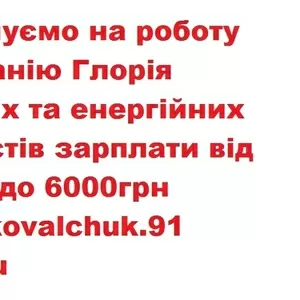 Запрошуємо на роботу молодих та енергійних в м.Фастів