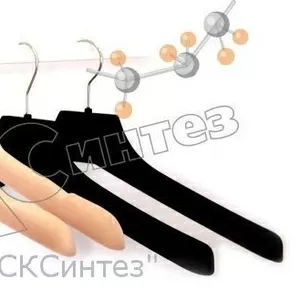 Плечики для одежды флокированные