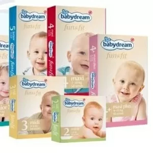 Европейские подгузники Dada,  BabyDream,  Wickies,  Babynappies опт