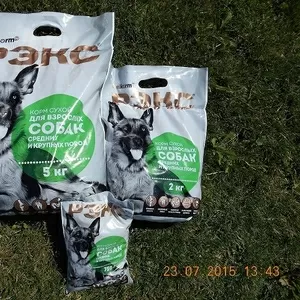 РЭКС  ( Рекс ) белорусский сухой премиум корм для взрослых собак 