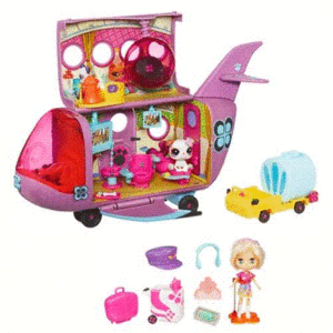 Игровой набор Блайс на самолете Littlest Pet Shop Hasbro 31394