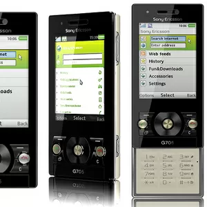 Слайдер Sony Ericsson G705