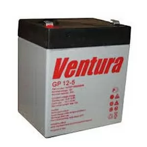 Аккумулятор Ventura 12V/В 5Ah/Ач до упса (UPS),  эхолота,  сигнализации, 