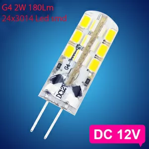 Светодиодная Led лампа G4 12V 24V 220V