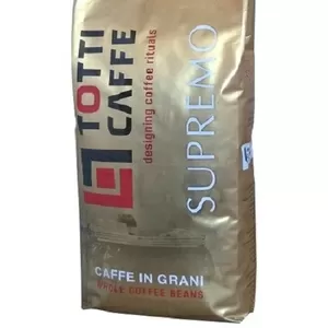 Кофе в зернах Totti Caffe Supremo 1 кг Оптовые цены