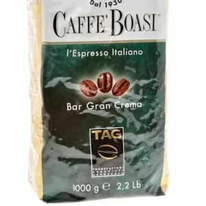 Кофе в зернах Caffe Boasi Bar Gran Crema 1 кг опт