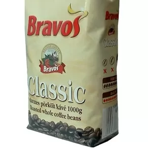 Кофе в зернах Bravos Classic 1 кг опт