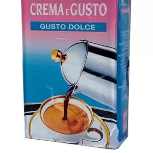 Молотый кофе Lavazza Crema e Gusto gusto dolce 250 гр опт