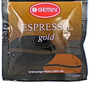 Кофе в чалдах Gemini Espresso Gold 150 шт опт