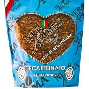 Оптом Растворимый кофе Nero Aroma Decaffeinato 150 гр