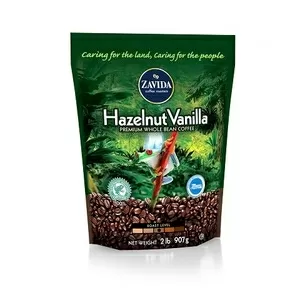 Оригинальный кофе в зернах Zavida Hazelnut Vanilla 100% Rainforest
