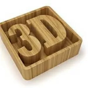 Фрезерная (3D,  2D-криволинейная) резка (порезка)  и гравировка 