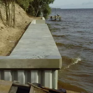 Мощное,  укрепление берега на века! От - 10000 грн