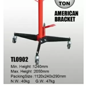 TL0902 Трансмиссионная стойка для СТО г/п 500 кг споворотным супортом