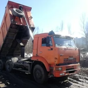 Аренда самосвалов Киев. Вывоз строительного мусора.