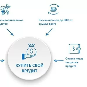 Поможем избавиться от вашего кредита и сэкономить до 80% от суммы долг