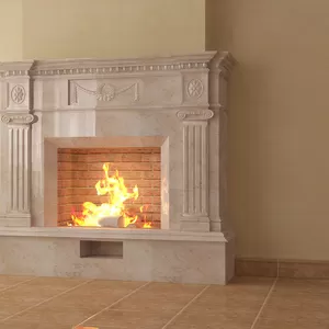 Камин мраморный камин из мрамора строительные услуги дом дача строительство отопление