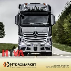 Гидравлическая система Hyva на Mercedes Actros