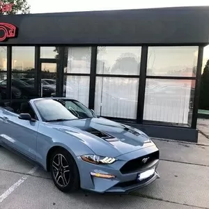 Ford Mustang GT серый кабриолет аренда