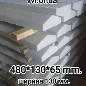 Конек бетонный для забора