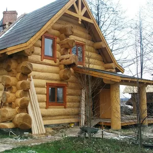 Будівництво дерев'яних срубів