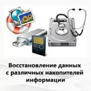 Восстановление утерянных данных с жёстких дисков