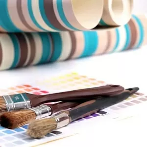 Поклейка шпалер Київ недорого 