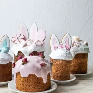 Пасхальні кулічі від крафтовофї кондитерської