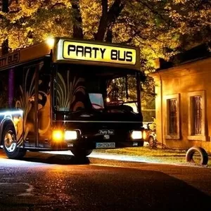 064 Заказать автобус Party Bus Golden Prime на детский день рождения