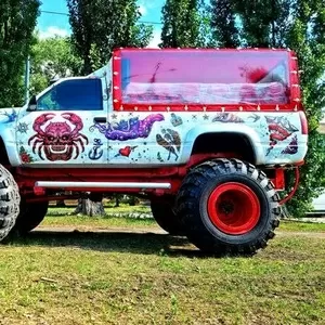Party Bus Monster truck прокат на день рождения