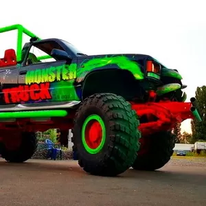 Party Bus Monster truck аренда на детский день рождения 