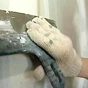 Шпаклівка під шпалери,  фарбування 