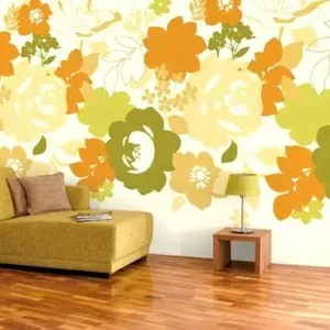 Поклейка обоев Киев цена 