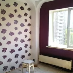 Клею обои профессионально 