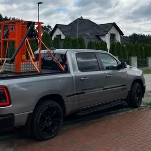 Силова алюмінієва кришка кузова на пікап Ram TRX. Кришка кузова