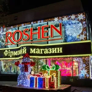 Монтаж демонтаж та продаж новорічних гірлянд