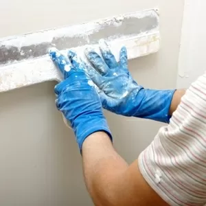 Шпаклевочные работы Поклейка обоев 