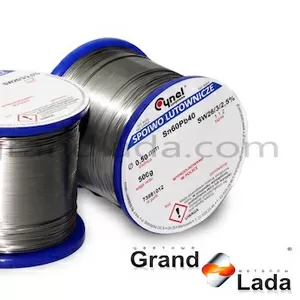 Припій Cynel з флюсом (дріт),  діаметр: 0, 5 мм,  