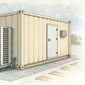 Холодильна камера,  морозильна камера,  шокова заморозка - промислові