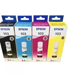 Комплект оригінальних чорнил Epson 103 (C, M, Y, Bk)