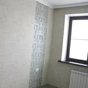 Услуги маляра в Киеве Поклейка обоев 