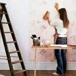 Поклейка шпалер Київ якісно 