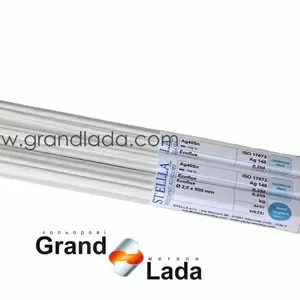 Припій срібний,  марка ПСр 40 офлюсований