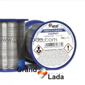 Припій Cynel з флюсом (дріт),  марка Sn63Pb37