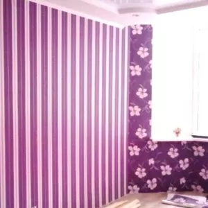 Якісна поклейка шпалер 