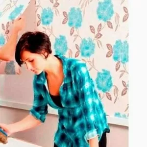 Поклейка шпалер Київ Малярські роботи 