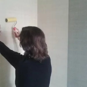 Поклейка шпалер Академмістечко Борщагівка Святошин 
